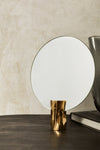 Kyoto Table mirror brass