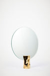 Kyoto Table mirror brass