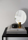 Kyoto Table mirror brass