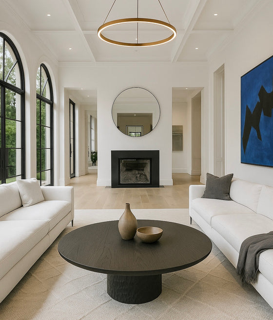 Kyoto Coffee table round tube