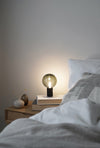 Kyoto Table lamp Black with smoked glass