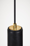 Oku 3 drop Pendant light charred